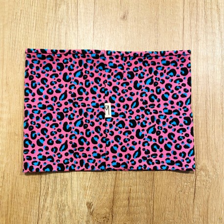 Cuello animal Print Rosa