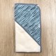 Capa de baño líneas azules