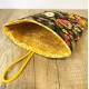 Funda Flores negro