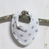 Bandana Grey Stars