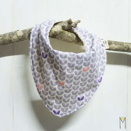 Bandana Purple Tulips